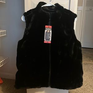 Brand new Medium Black Zip-Up Vest